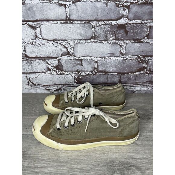 Converse Jack Purcell John Varvatos Limited Edition Green Sneakers Women Sz 6.5M - Picture 8 of 16